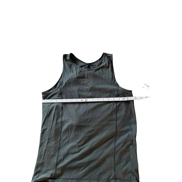Lululemon Dark Grey Cotton Tank - Picture 3 of 7